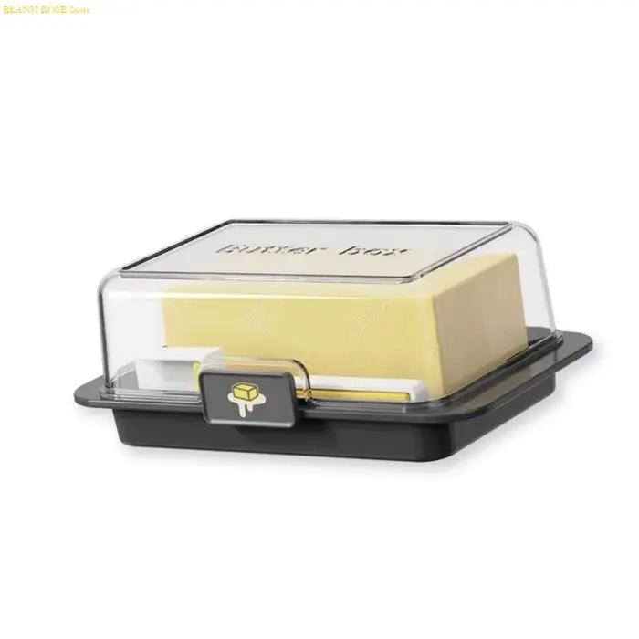 Nouveau plat beurre avec couvercle beurre divisant boîte rangement Récipient Cuisine rangement rangement