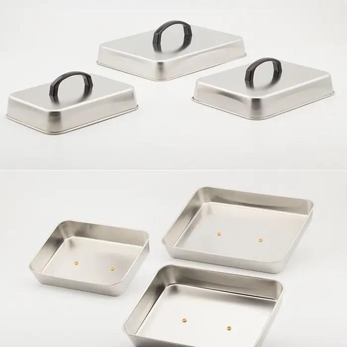 Couvercles de poêle à frire en acier inoxydable