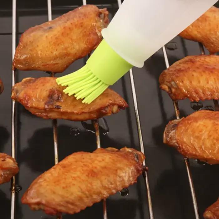Accessoires de cuisine outils brosse à huile en Silicone brosses à badigeonner gâteau beurre pain pâtisserie