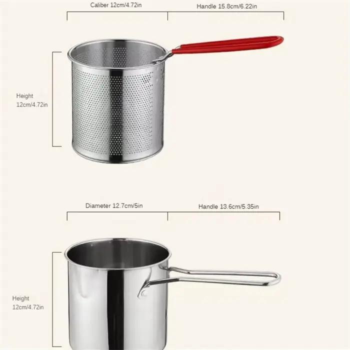 Support de filtre pour friteuse compacte en acier inoxydable