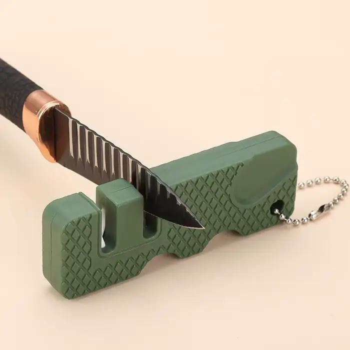 Mini affûteur de couteaux portable multifonction en céramique et carbure