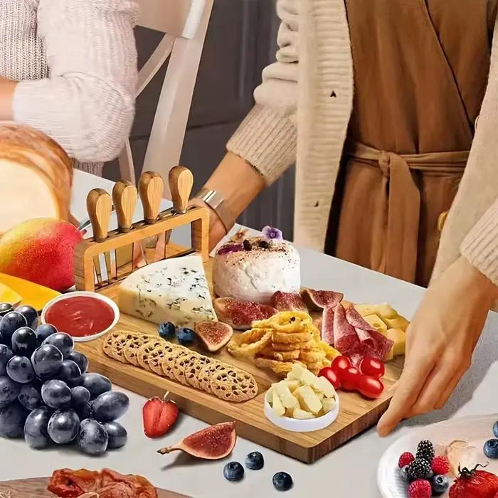 Planche à fromage en bambou