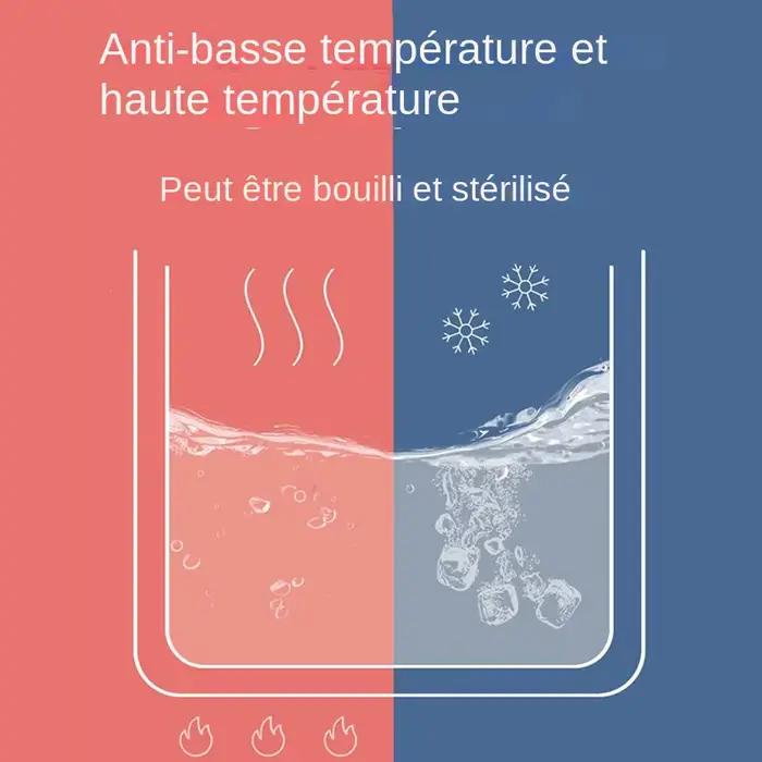Pailles en silicone transparentes réutilisables 6 pièces avec brosse de nettoyage pour maison et jardin occasions spéciales et quotidiennes