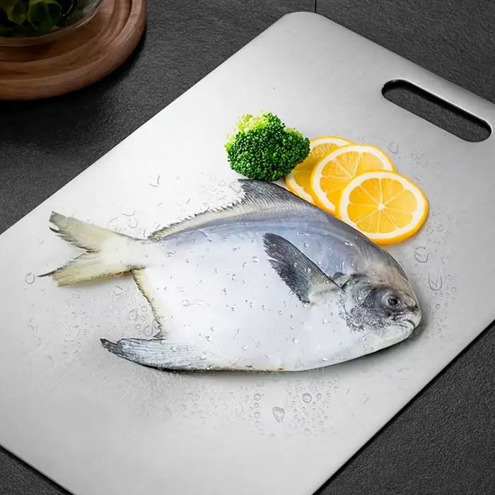 Planches à découper en acier inoxydable 3 pièces - Sans BPA