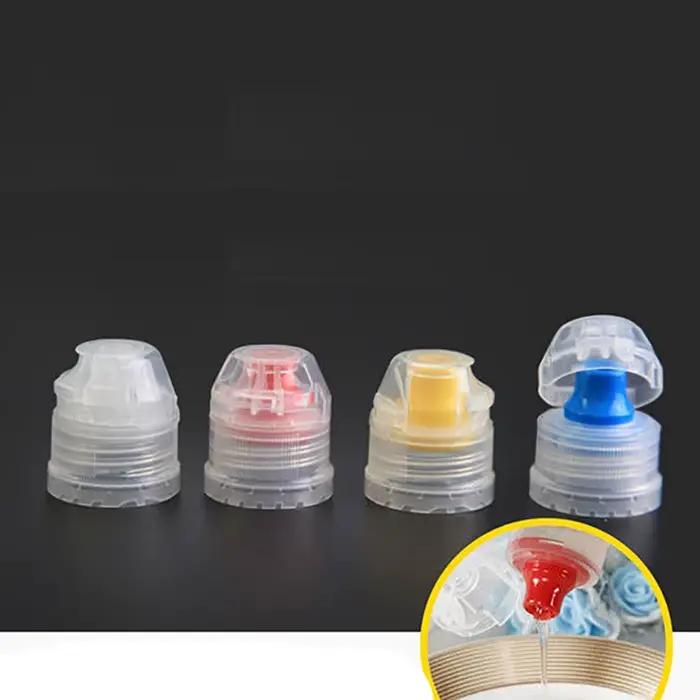 Bouteille de Miel Squezzable avec Couvercle de Protection Réutilisable Outils d'Épice et Herbe en Plastique pour Cuisine à Domicile Occasions Spéciales