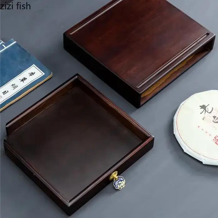 Boîte de rangement de gâteaux au thé