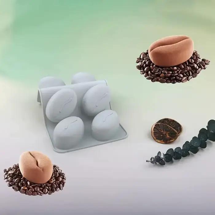 Décoration de gâteau en forme de grain de café