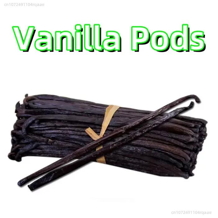 Grade AAAAA(14-15 cm) Essence naturelle Madagascar haricots vanille arôme intense pour extrait