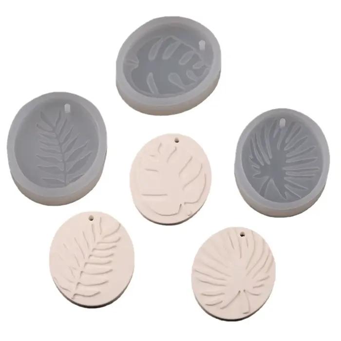 Nouveau moule bricolage tortue feuille moule bricolage conception personnalisée printemps feuille de pluie voiture garde-robe aromathérapie plâtre décor à la maison Silcone moules