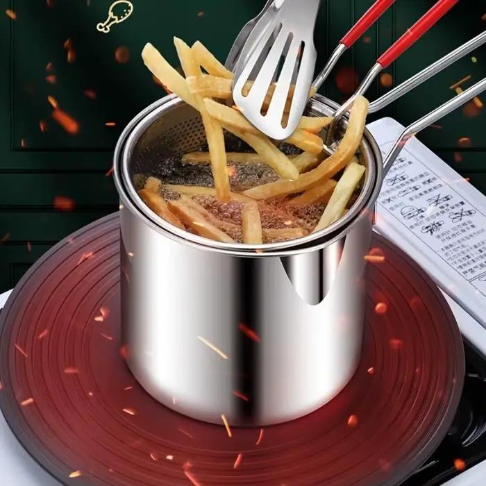 Support de filtre pour friteuse compacte en acier inoxydable