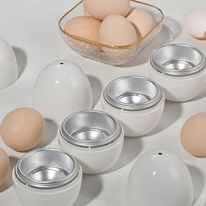 Cuiseur à œufs pour micro-ondes, 1 œuf/4 œufs, cuiseur à œufs rapide pour œufs durs et doux, chaudière à œufs, outil de cuisine