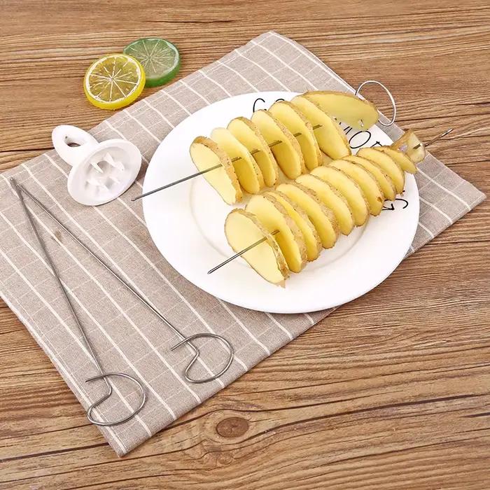 Brochettes de Barbecue portables pour pommes de terre