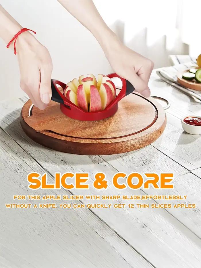 Coupe-pomme en acier inoxydable