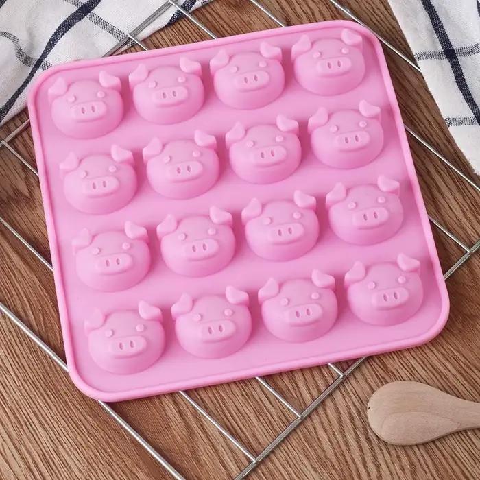 Moule en Silicone au chocolat canard/porc
