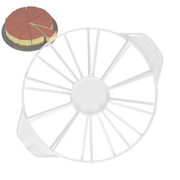 Nouveau Séparateur de gâteau rond trancheuse 10/12 tranches 14/16