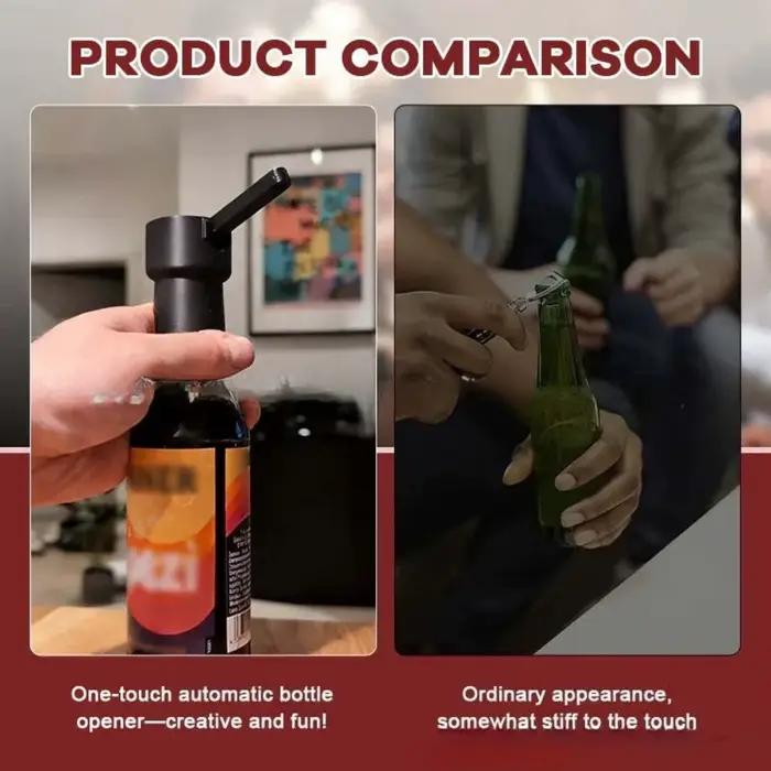Ouvre-bouteille lanceur amusant et créatif – Gadget cool pour fêtes à la maison et bars – Cadeaux uniques et originaux