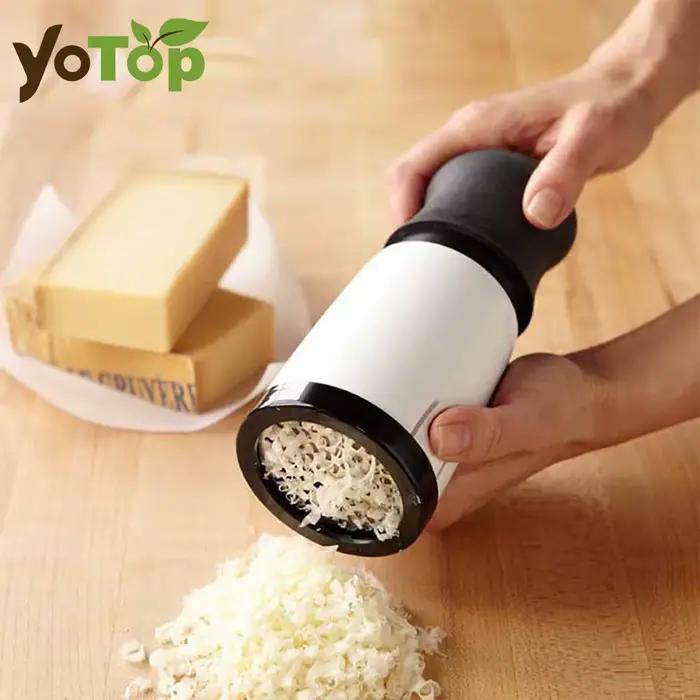 Râpe à fromage rotative manuelle, broyeur multifonctionnel, accessoires de cuisine créatifs