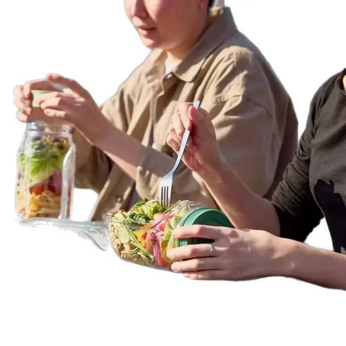 Salad Pod Vertical Layering : Conteneur de stockage de salade en plastique