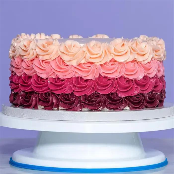 Assiette à gâteau en plastique
