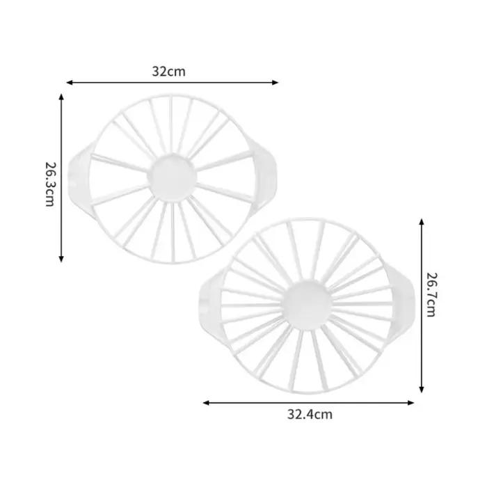 Nouveau Séparateur de gâteau rond trancheuse 10/12 tranches 14/16