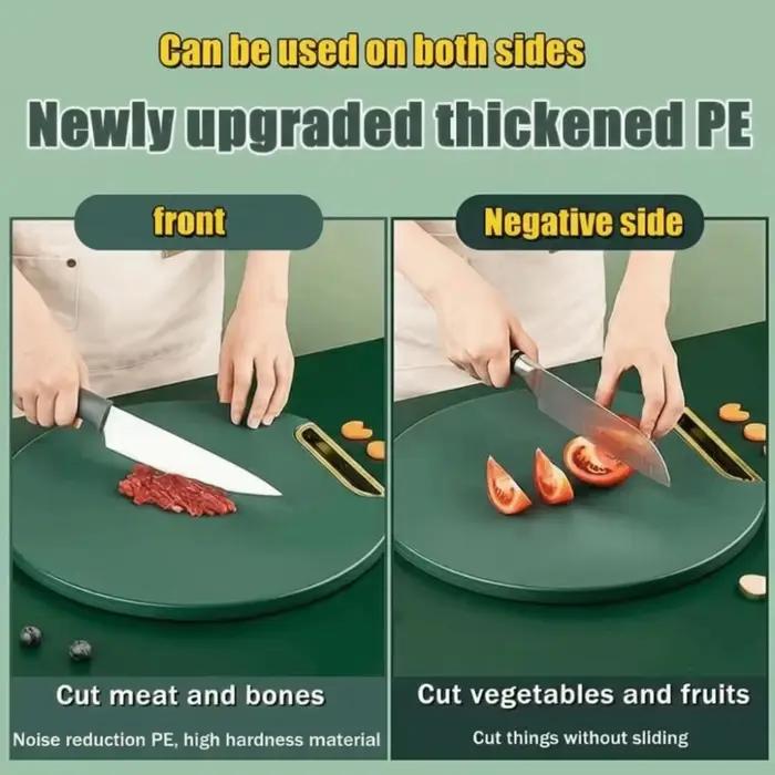 Planche à découper en plastique antibactérienne pour la cuisine