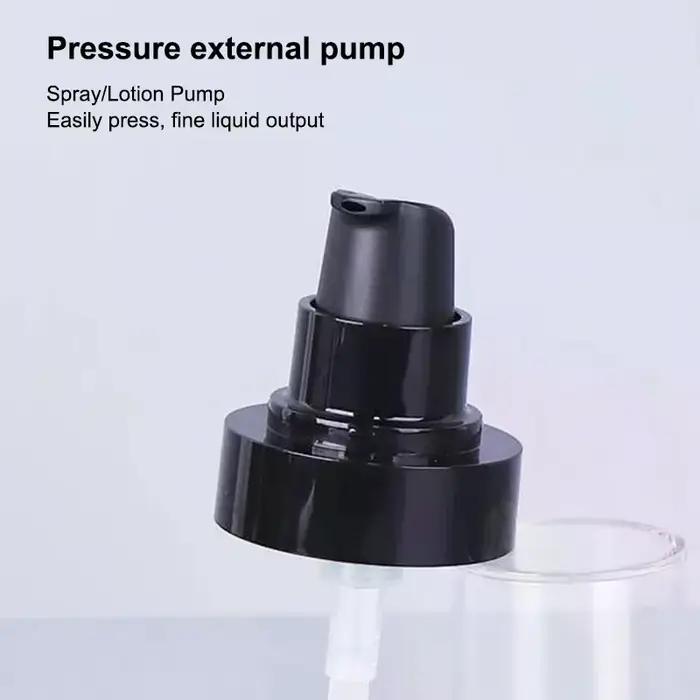 Bouteille de pulvérisation BMPEIC étanche pour soins de la peau protection UV 30/50/70/100/120ml avec couvercle de pompe pour voyages et rangement cosmétique en plastique multicolore