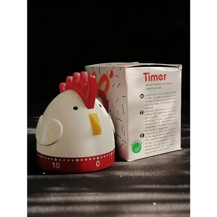 Minuteur de cuisine en forme de poulet
