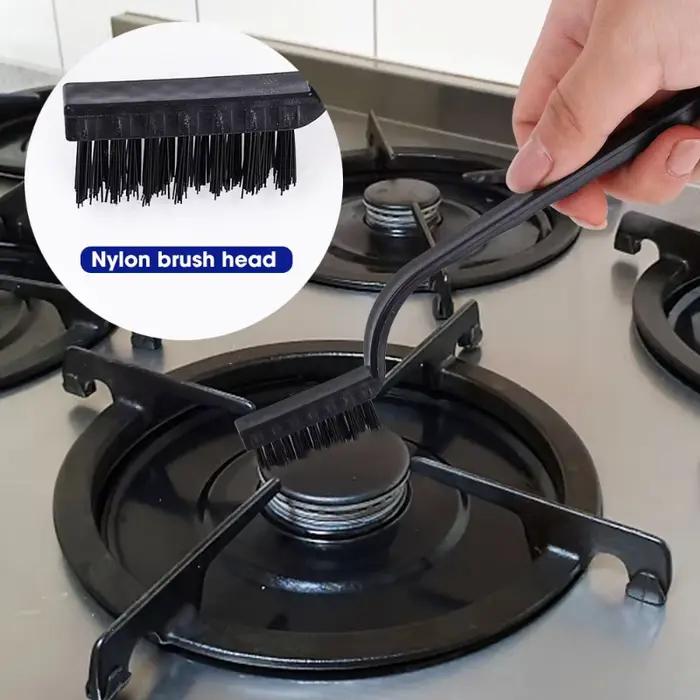 Brosses de nettoyage de cuisinière à gaz, outil de cuisine, brosses en Fiber métallique, brosse en fer, brosse métallique de nettoyage, brosse en cuivre, outils de nettoyage 3 pièces
