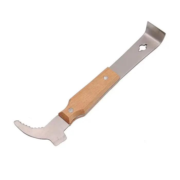Couteau à miel à manche en bois