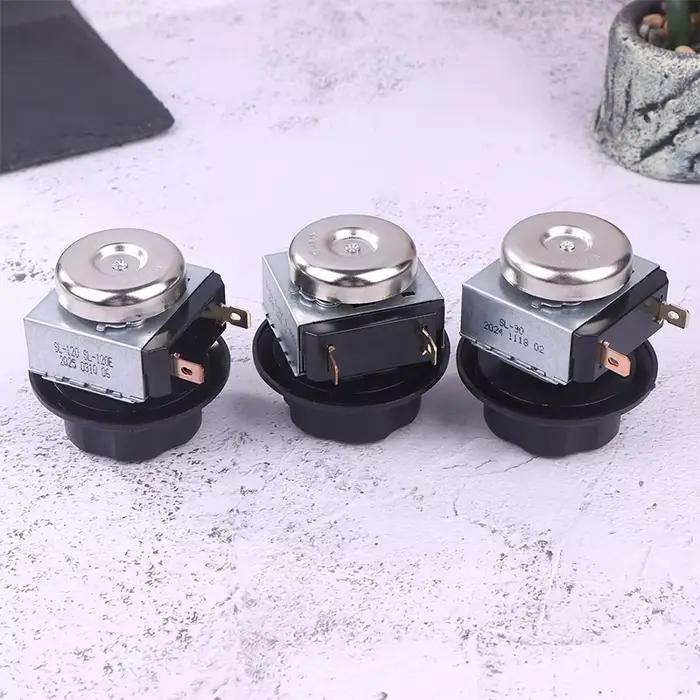 Bouton de four à micro-ondes 60Min, interrupteur de minuterie avec cloche, interrupteur de temps mécanique, armoire chaude, désinfection, pièces de four, 1 pièce