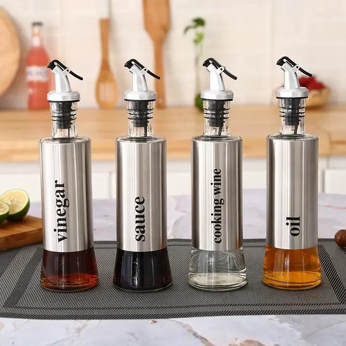 Distributeur de bouteilles d'assaisonnement de cuisine