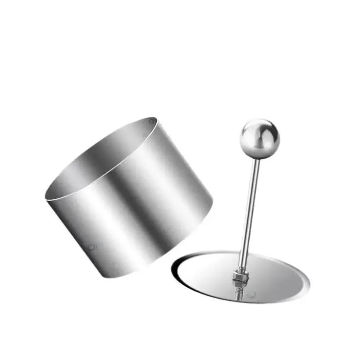 Moule rond en boule de riz en acier inoxydable