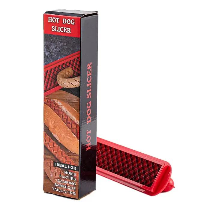 Trancheuses de Hot-Dog pour saucisses de barbecue chaudes