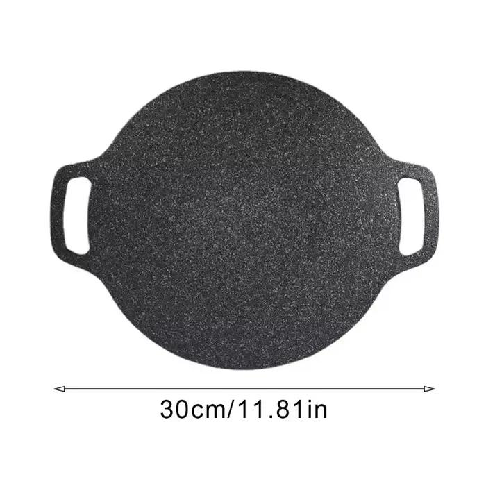 Plaque de cuisson multi-fonctions en fonte pour barbecue coréen