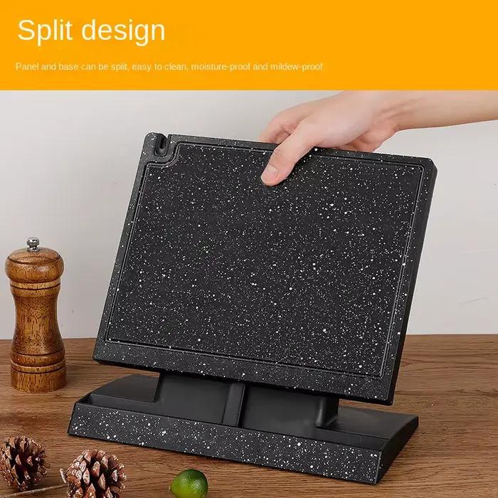 Porte-couteau magnétique support de rangement de couteaux de cuisine sans Perforation