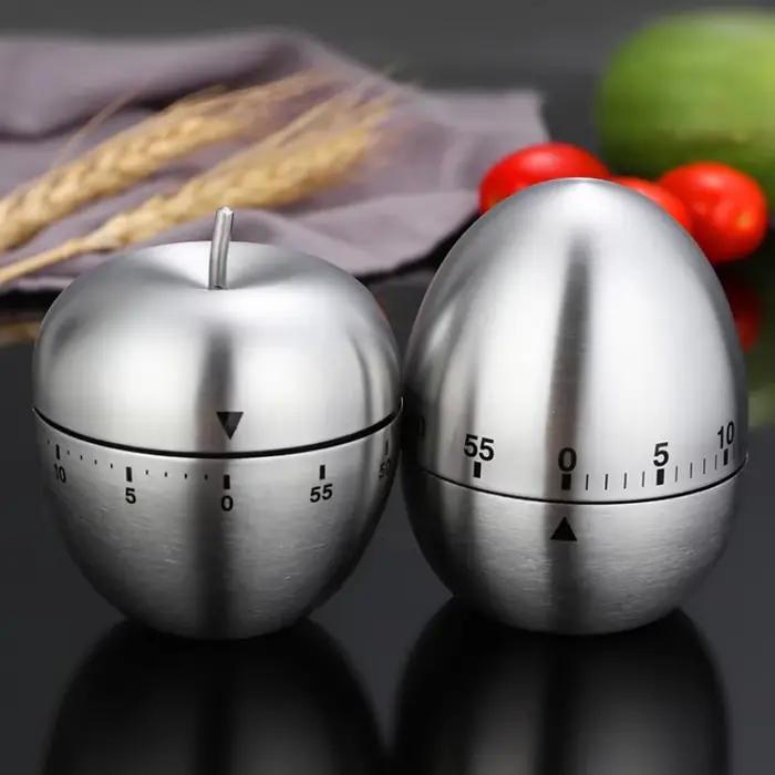 Minuterie de cuisine en acier inoxydable
