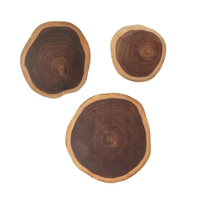Planche à découper auxiliaire en bois naturel