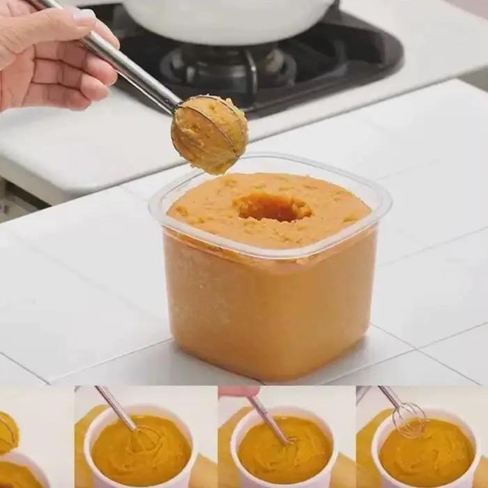 Agitateur Miso en acier
