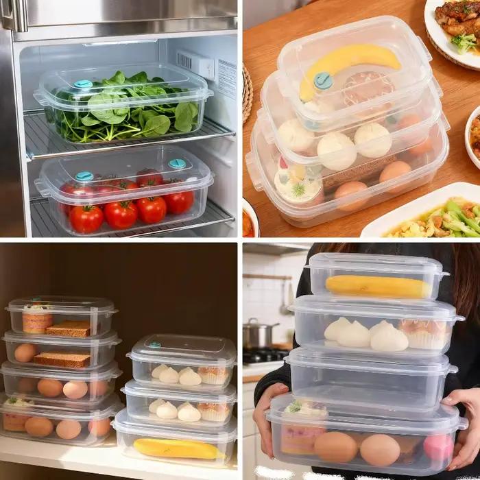 Boîte de conservation alimentaire scellée pour réfrigérateur
