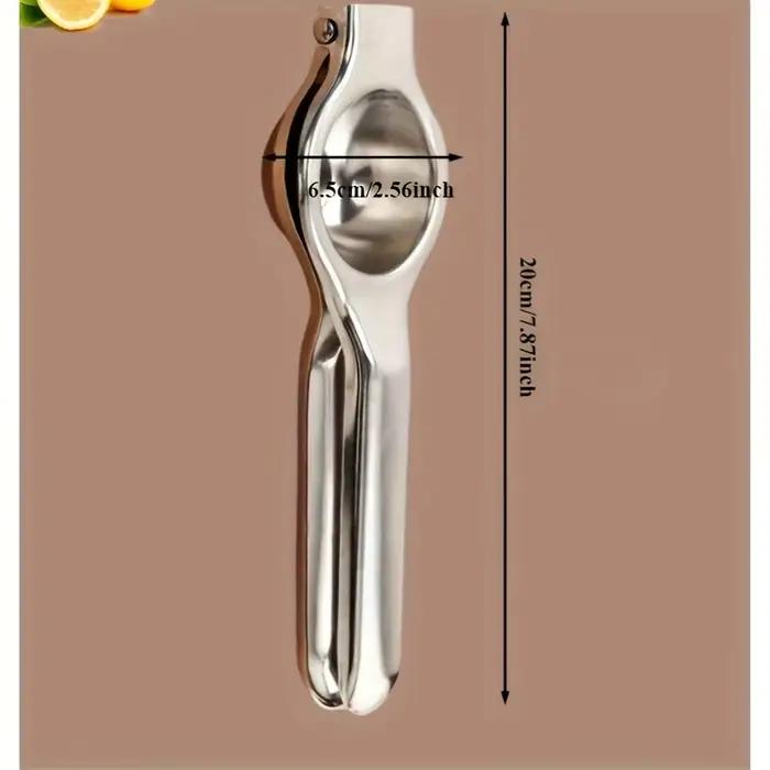 Presse-citron en acier inoxydable, presse-agrumes manuel pour usage domestique et commercial, outil de cuisine facile à nettoyer