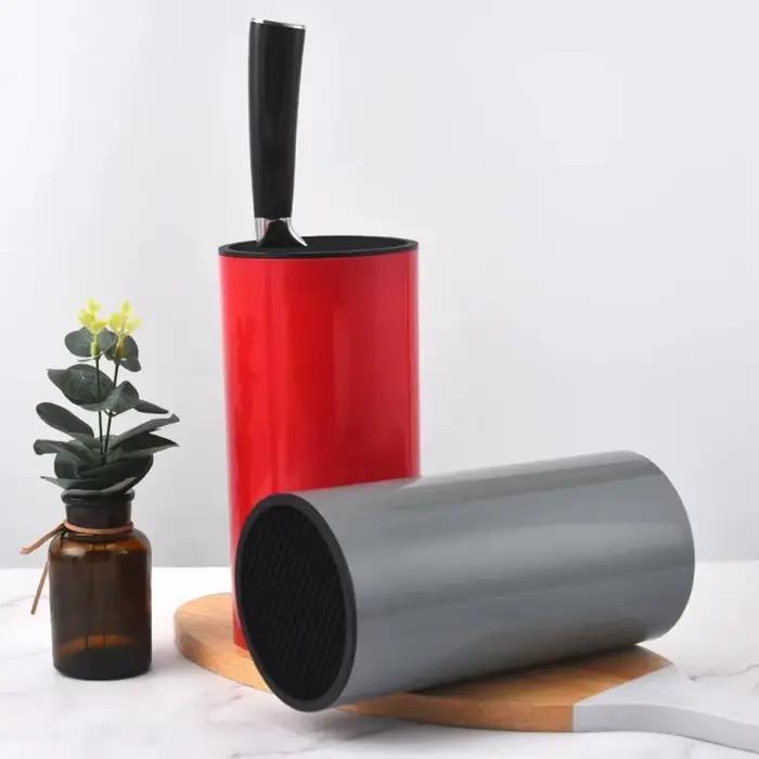Support de Couteaux de Cuisine Multifonctionnel Robuste en Plastique Respectueux de l'Environnement pour Rangement et Séchage Rapide Occasions Spéciales