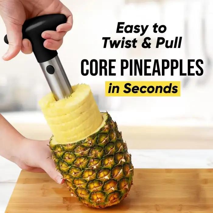 Coupe-ananas en acier inoxydable