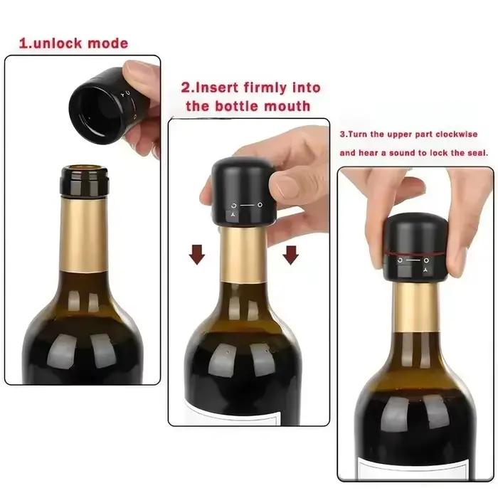 Bouchons de scellage pour vin rouge et Champagne