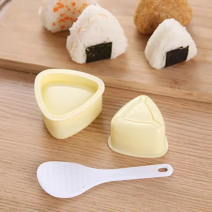 Onigiri moule maison cuisine ustensiles alimentaires pour cuisine 1-2 pièces Kit Sushi presse pratique japon bricolage Bento accessoires boules de riz nouveau