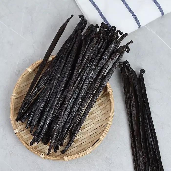10/20 pièces de gousses de vanille naturelle de Madagascar de 14-15 cm