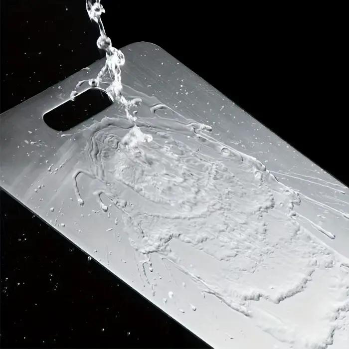 Planche à découper en acier inoxydable