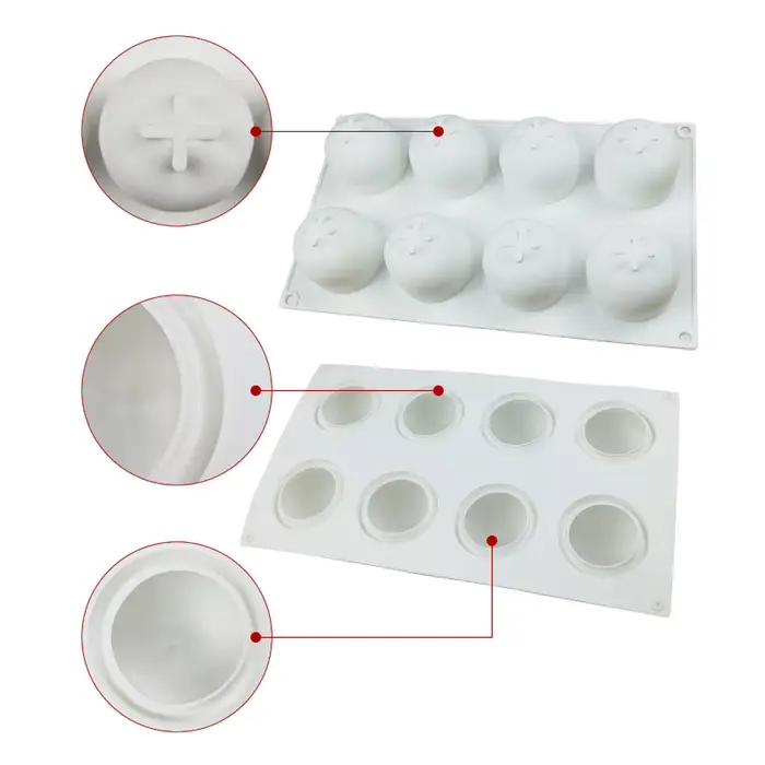 Nouveau Moule à gâteau en Silicone Orange pour la cuisson de pâtisserie