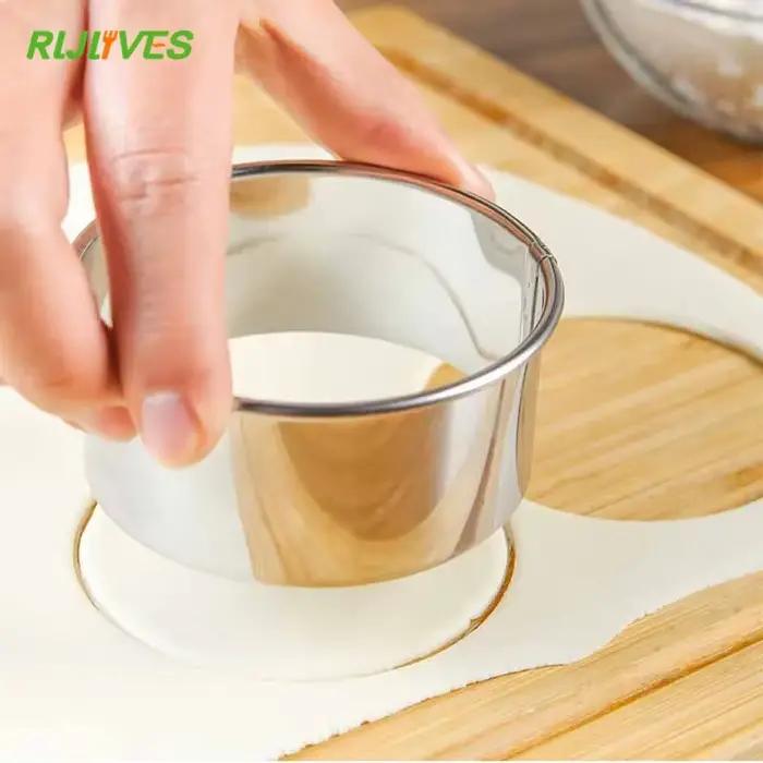 3 moules à boulettes en acier inoxydable, presseur de pâte, coupe-pâte, Ravioli, machine à boulettes, outils de pâtisserie de cuisine