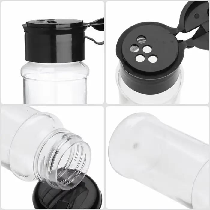 10/20 pièces bouteille d'épices poivre noir assaisonnement pot