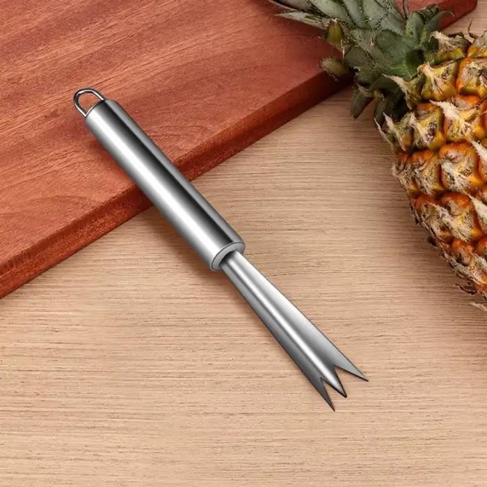 Couteau éplucheur d'ananas Portable en acier inoxydable